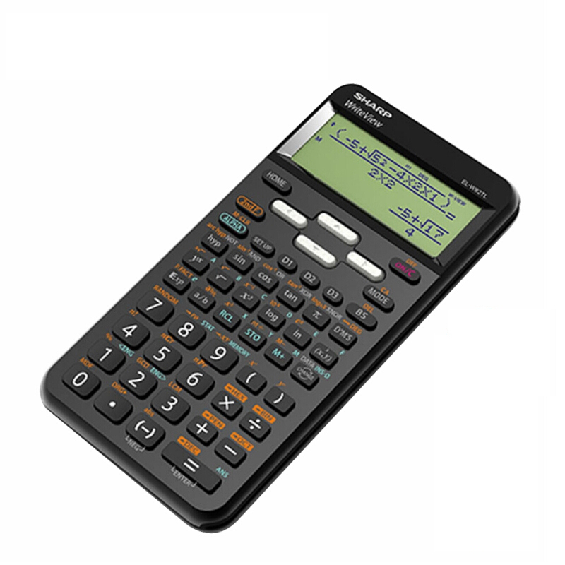 夏普(SHARP) EL-W82TL计算器 科学函数计算器 函数机 统计运算计算器 黑色 计算机