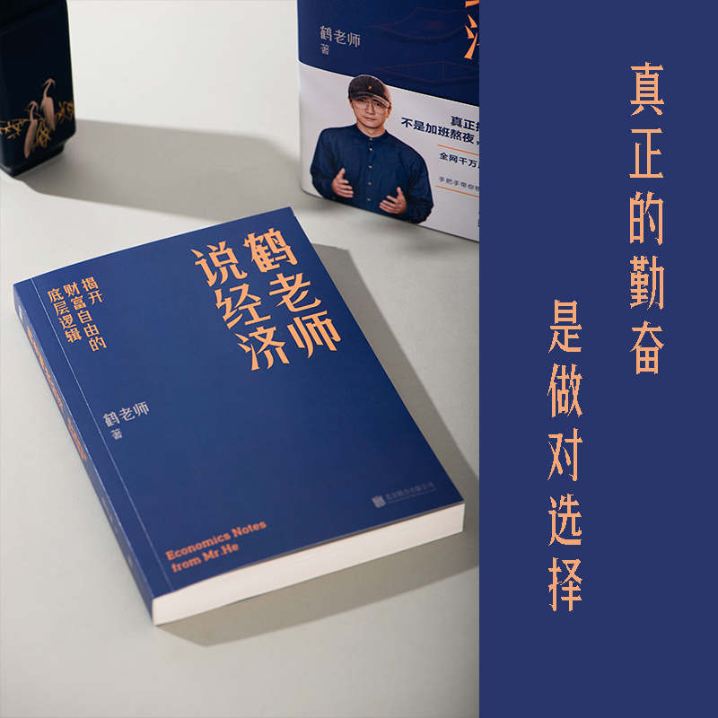 [醉染正版]鹤老师说经济:揭开财富自由的底层逻辑/鹤老师 鹤老师 经济理论、法规 经管、励志 北京联合出版公司高清大图