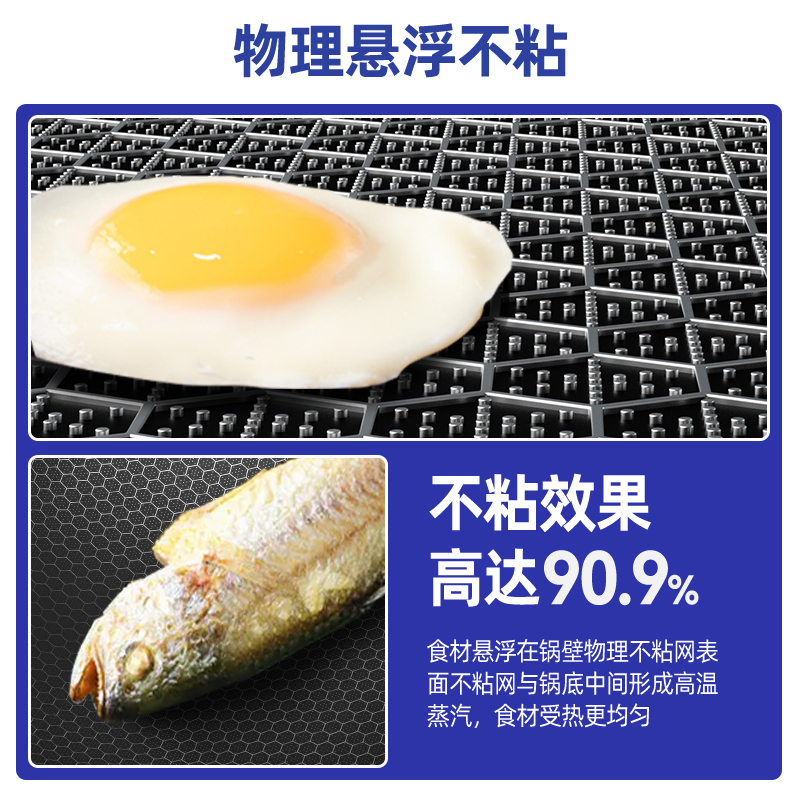 荣事达(Royalstar)不锈钢奶锅20cm婴儿宝宝辅食锅煎煮一体不粘锅泡面多功能电磁炉牛奶锅RA13221001