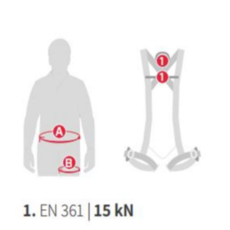 加安和诺全身安全带Climber-BIA高清大图