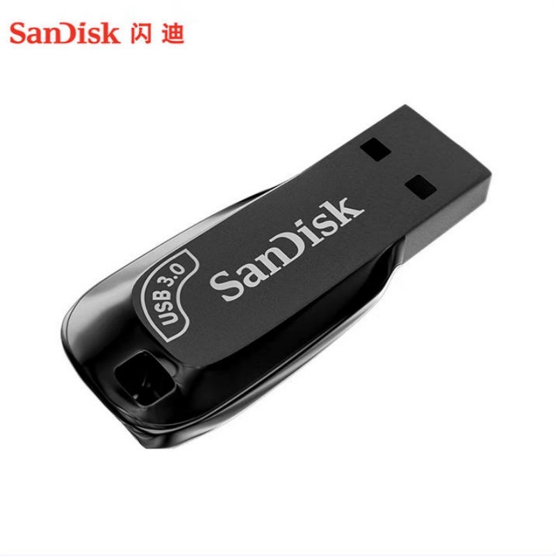 闪迪CZ410 USB3.0 32G高速雅黑U盘便携大容量存储设备高清大图