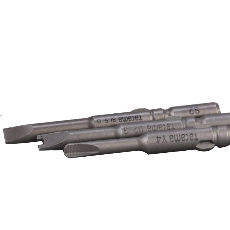 takama(高松)408563 电动异型U型Y型十字一字批头套装10件套起子头旋具头电动批头S2带强磁高清大图