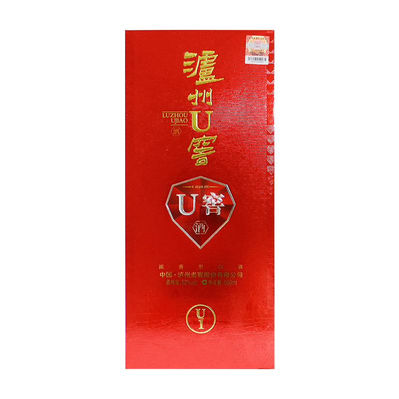 泸州老窖U窖[U1]52度500ml*1瓶 2016年浓香型白酒高清大图