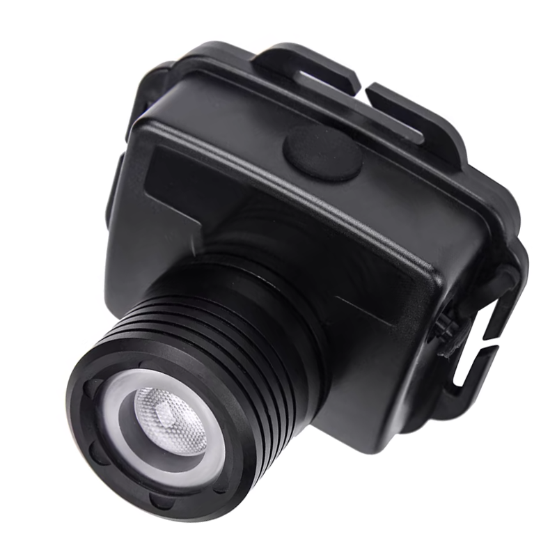 华燏 HY-TD1015 3W IP66 3.7V LED 调光工作灯(头灯)1 台/套(计价单位:套) 黑色高清大图