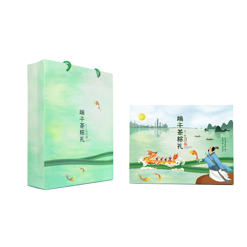 先禾(shangho)端午茶粽礼440g茶叶、粽子礼盒