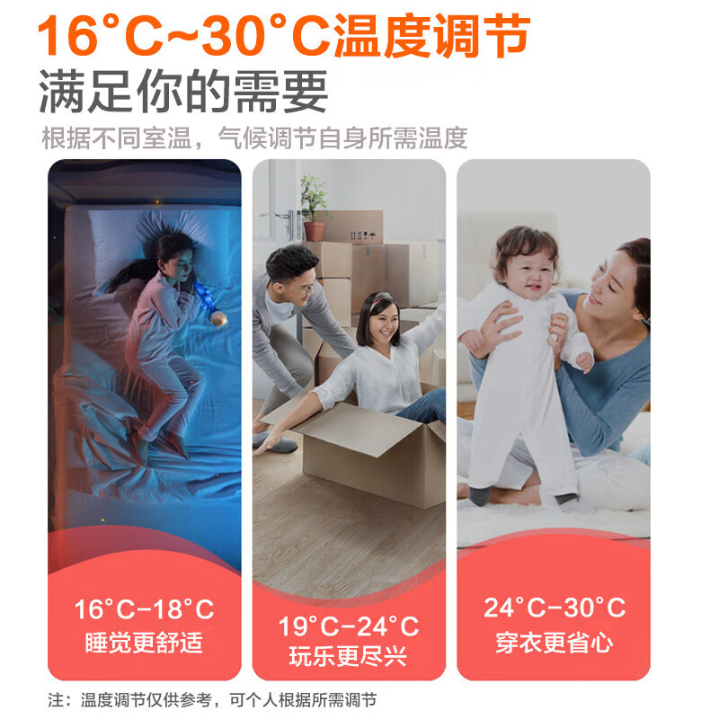 格力(GREE)取暖器家用节能省电暖气无光防烫速热干衣控温电暖器 智能WIFI定时遥控触控硅晶电热膜式暖风机高清大图
