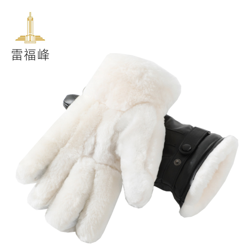 雷福峰 加厚羊皮手套 均码/副高清大图