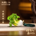 朱炳仁·銅 手握百财白菜装 桌面摆件
