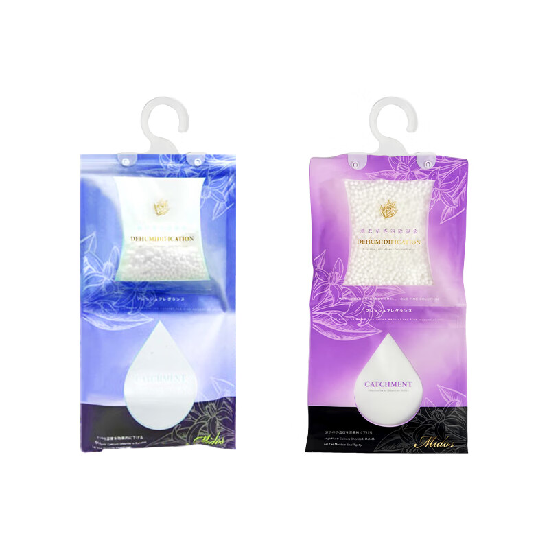 巨奇除湿袋挂式防潮干燥衣柜除湿剂房间防霉香氛型100g*10袋2848高清大图