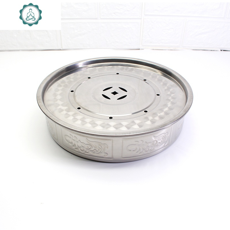 不锈钢茶盘家用托盘简约小茶盘功夫茶具小型储水式圆形长方形茶盘 封