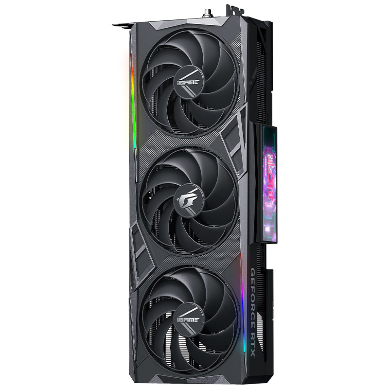 七彩虹iGame GeForce RTX 4070 SUPER Vulcan OC 12GB 台式电脑电竞游戏显卡高清大图