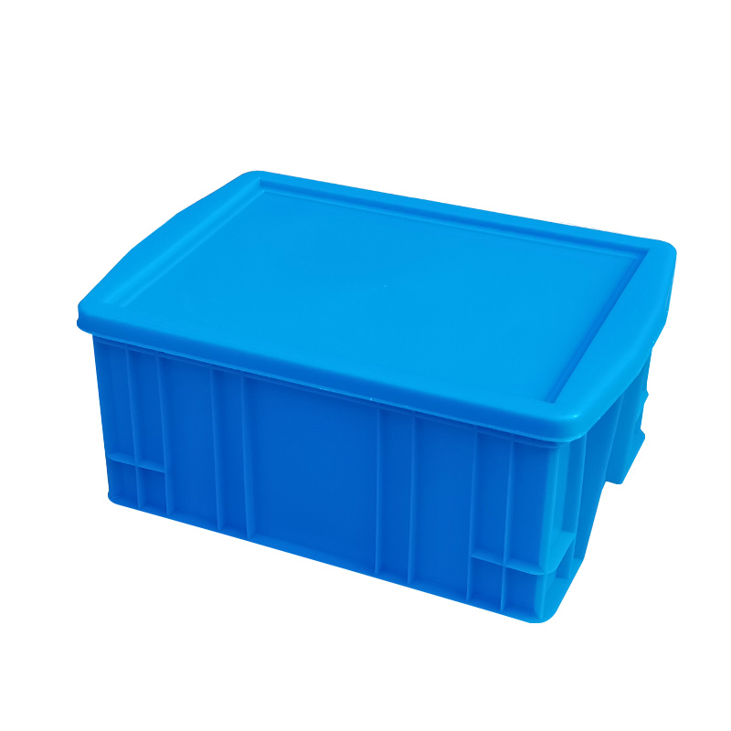 臻远ZY-SNXD-81收纳储物箱长方形物流中转箱带盖子 460*330*210mm