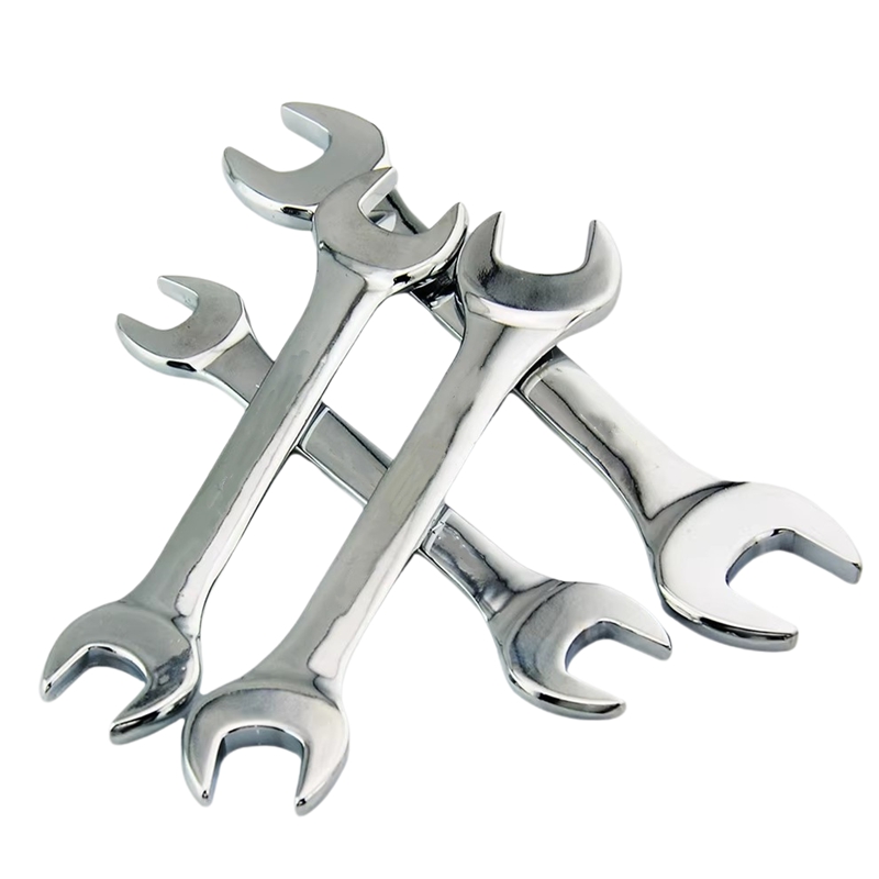 万梓 双头开口扳手 9*11mm 把高清大图