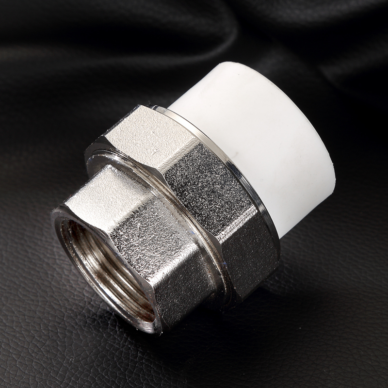 4分6分20ppr25内丝外丝铜活接内牙铁活接接头ppr水管管材配件管件