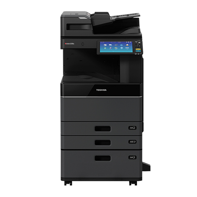 东芝(TOSHIBA)FC-4615AC A3彩色激光多功能复合机 45页/分钟含双面器+同步输稿器+双纸盒+落地供纸盒