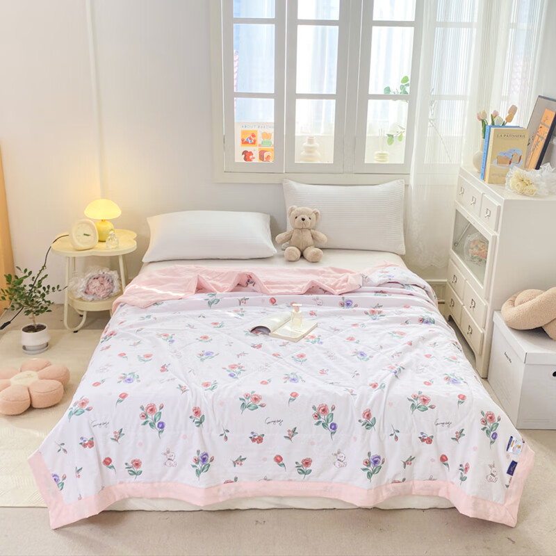 保罗大卫PAUI DAVID纯棉保暖厚实大床棉被180*200cm2m床适用2.1-3斤轻柔舒适