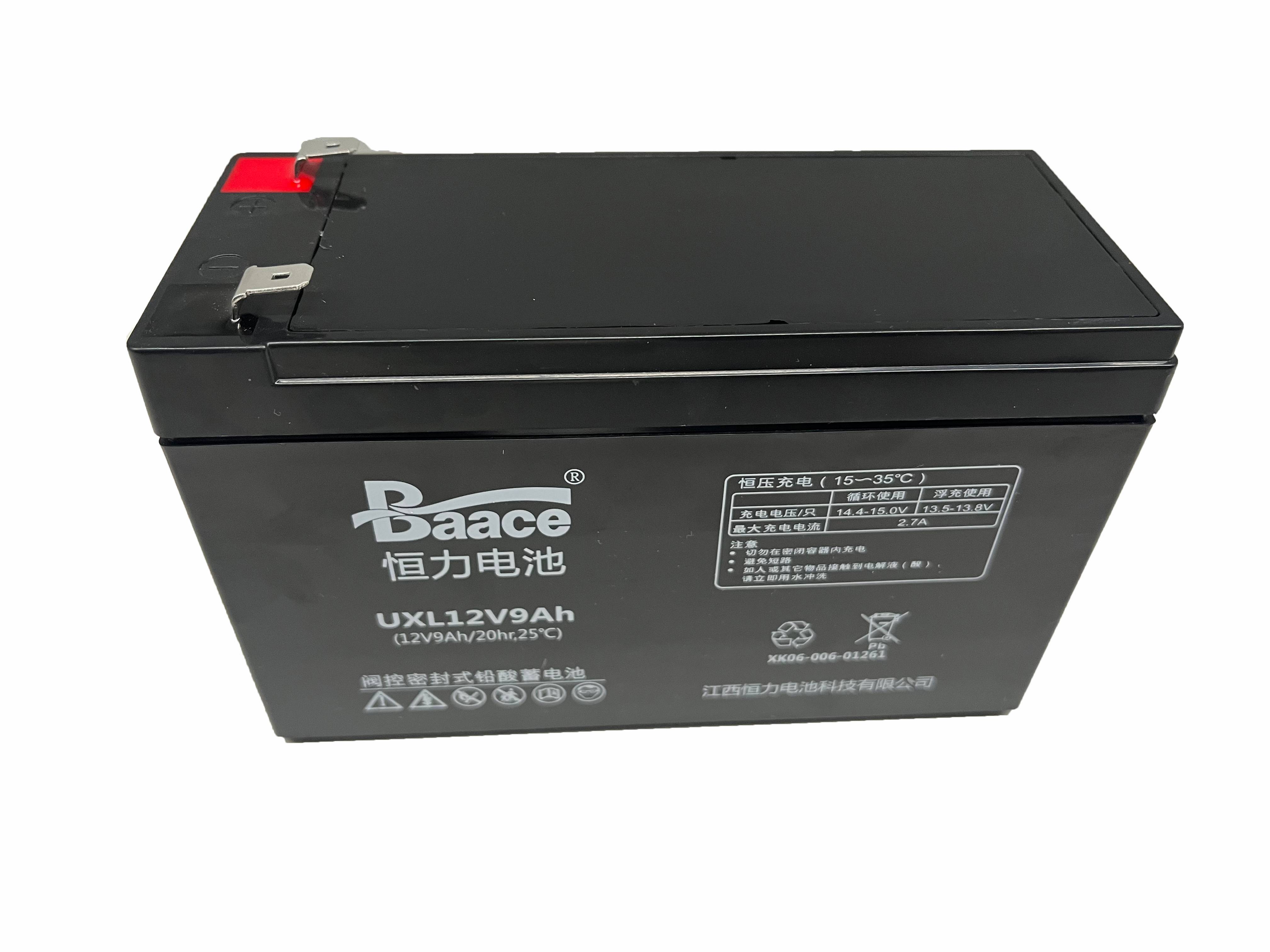 Baace恒力铅酸蓄电池UXL12V9AH