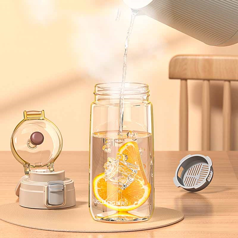 富光fga塑料水杯女夏季便携大容量运动杯子男儿童学生新款茶杯