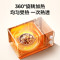 美的(Midea)[补贴]变频家用微波炉经典双旋钮 360°转盘加热智能解冻 五档火力18L容量(M13J)