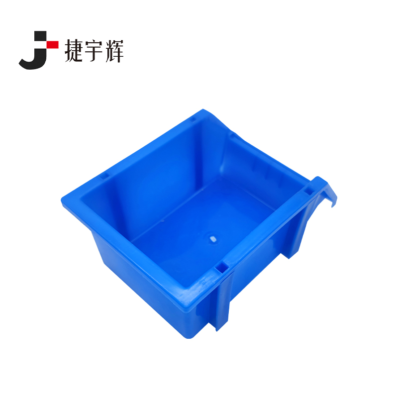 捷宇辉零件盒货架斜口塑料收纳盒380*245*150mm/个高清大图
