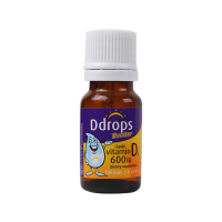Baby ddrops婴幼儿童维生素D3滴剂 进口 盒装 600IU 2.8ml