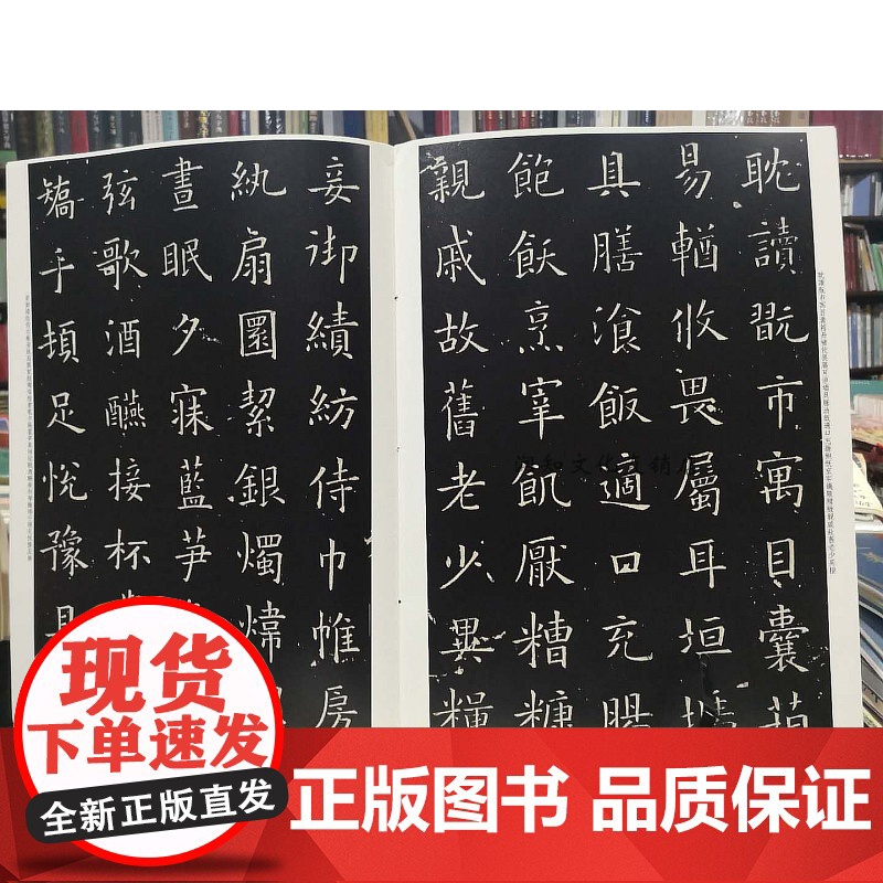 欧阳询书千字文 彩色放大本中国碑帖 繁体旁注 孙宝文 欧体行书毛笔字帖书法成人学生临摹帖古帖拓本书籍高清大图