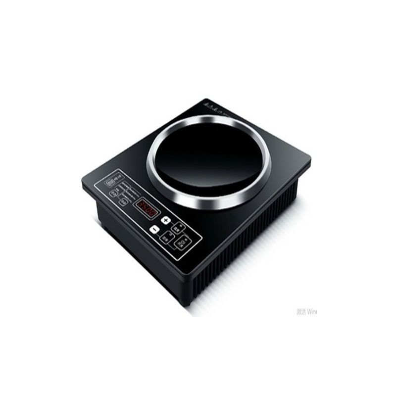 商用电磁炉家用凹面饭店用大功率爆炒凹型酒店火锅店3500w黑色款电磁