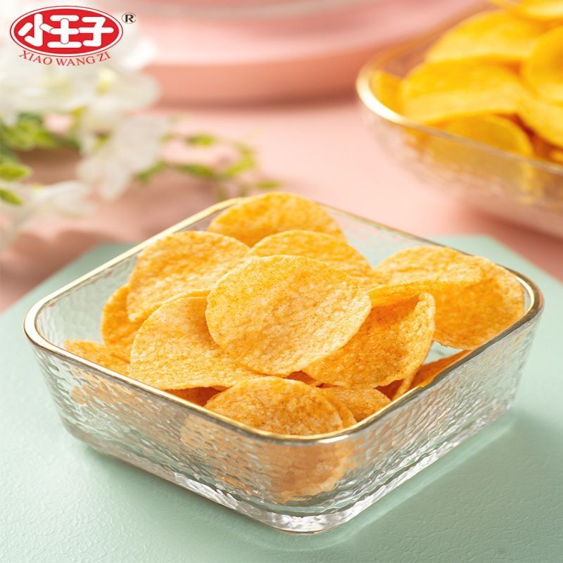 小王子薯片果蔬薯片多口味休闲食品大包解饿解馋零食