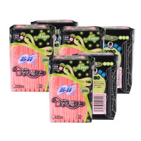 苏菲口袋魔法系列卫生巾森呼吸超薄棉柔日用24cm洁翼型9片6包新老包装随机发货
