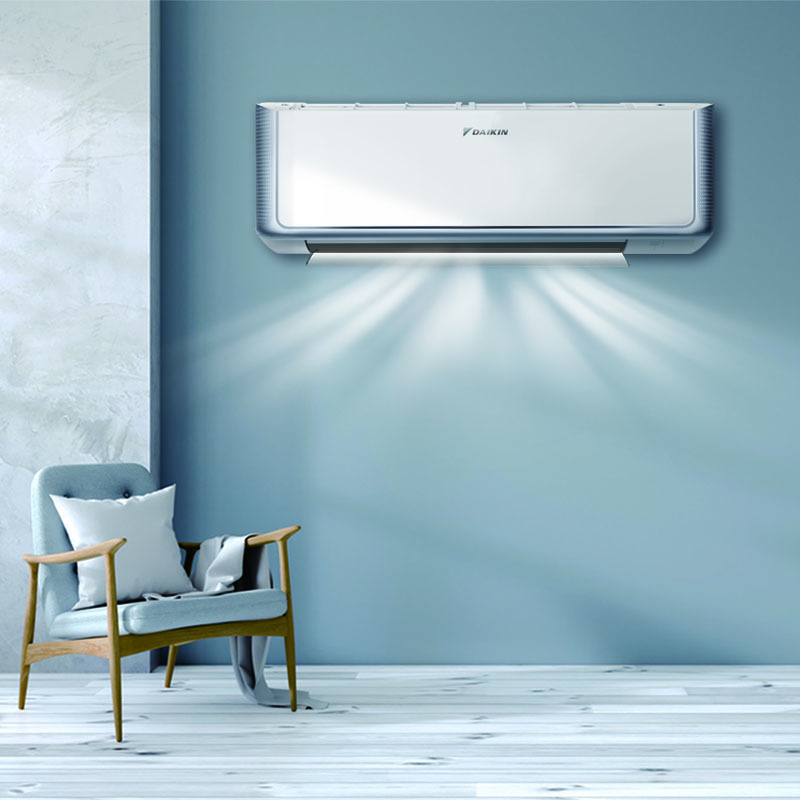 大金(DAIKIN) 大1匹 1级能效 变频冷暖 FTCR126VC-W1 智能清扫WiFi空调挂机高清大图