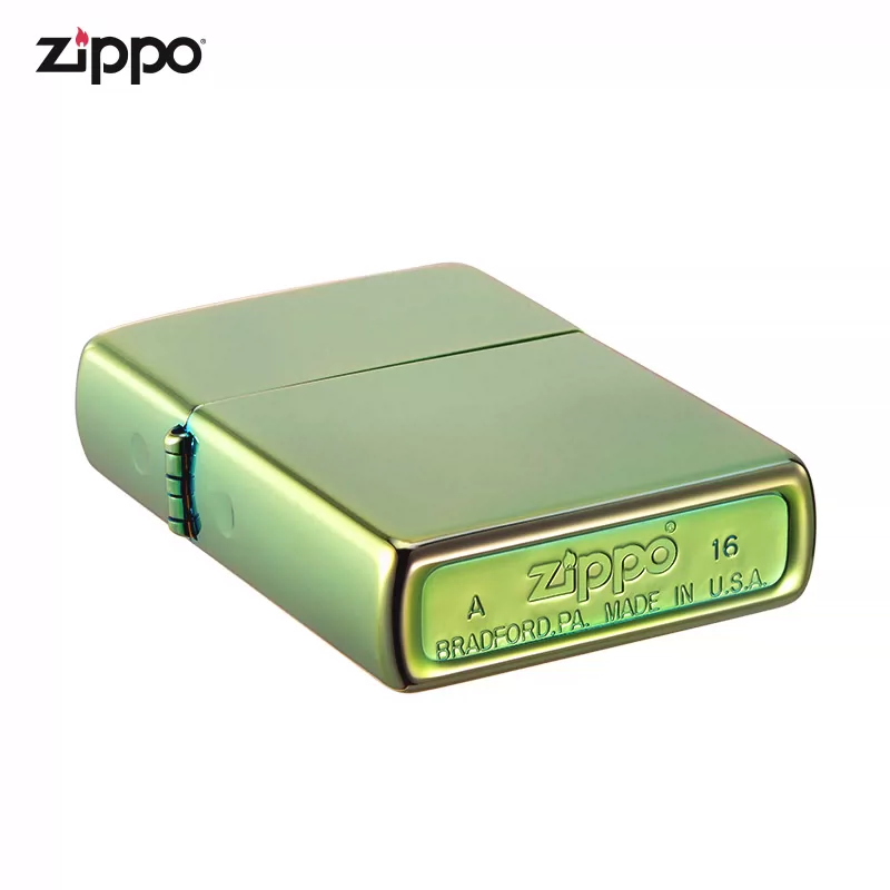 ZiPPO之宝(Zippo)打火机 变色龙绿冰商标 28129ZL 打火机zippo