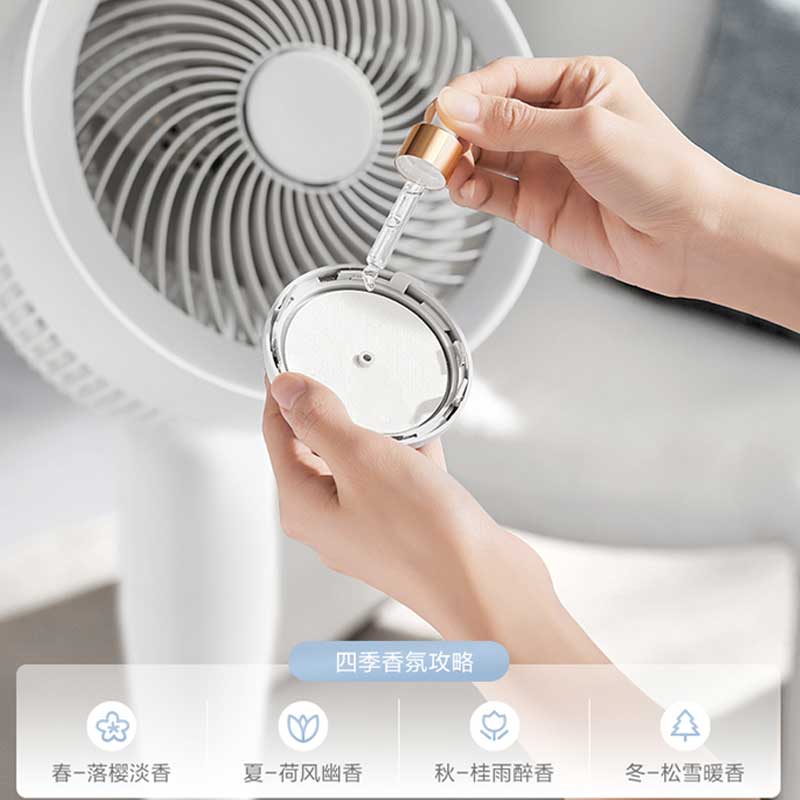 艾美特(Airmate)空气循环扇家用机械款电风扇加高360°摇头台立式落地扇FA23-X203高清大图