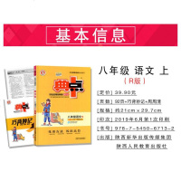 2019秋典中点八年级上册语文人教版课本教材辅导资料RJ版典点点中典初中8年级语文上学期课时作业本练习册初二语文同步