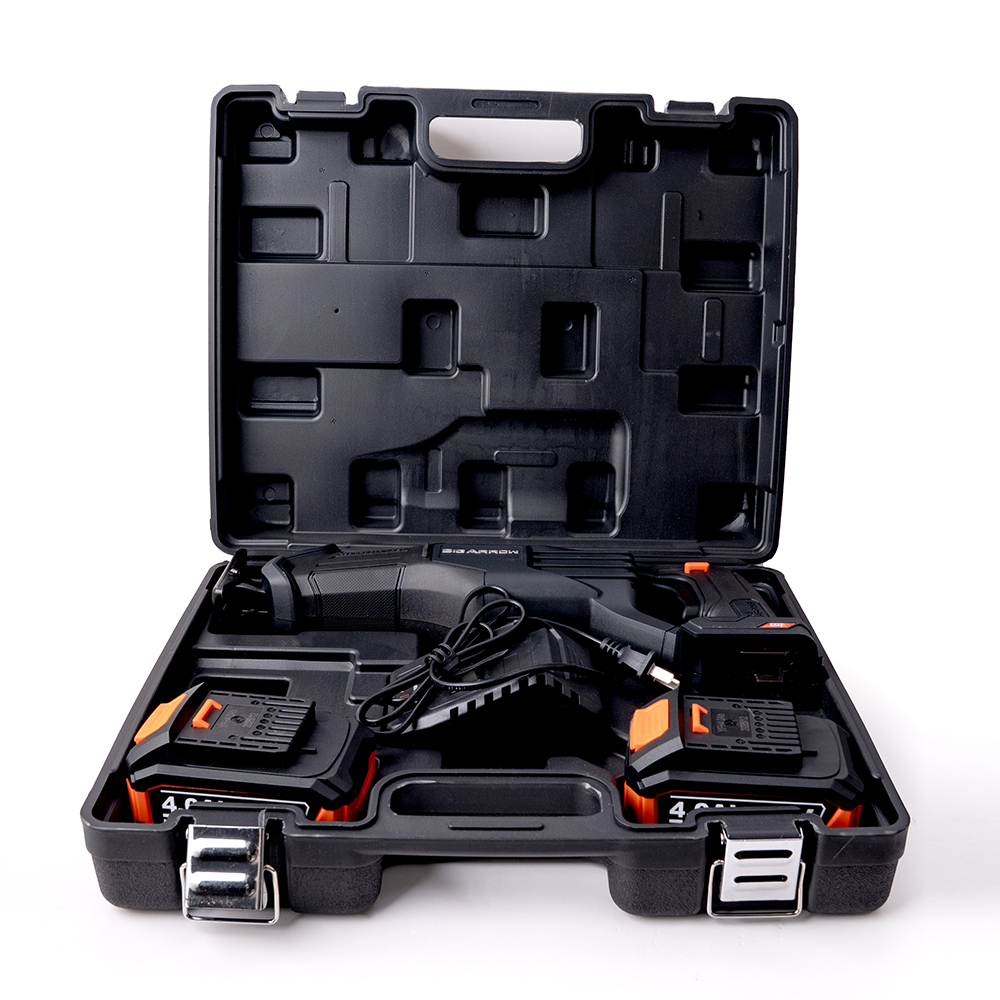 华丰巨箭 无刷锂电往复锯两电一充套装 BA-99025高清大图