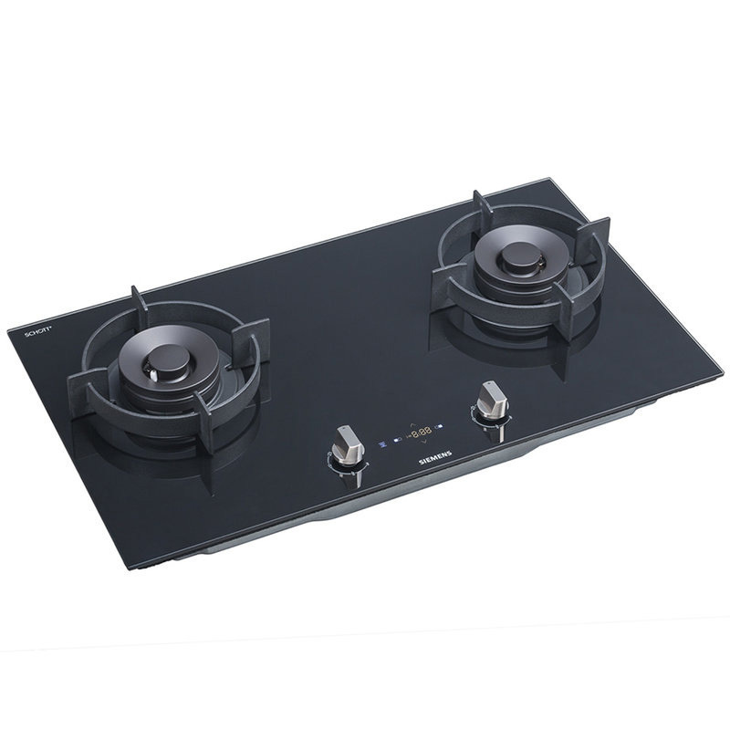 西门子 ER8PM232MQ 嵌入式燃气灶 钢化玻璃 全铜炉头 上海专用天然气蒸饭柜高清大图