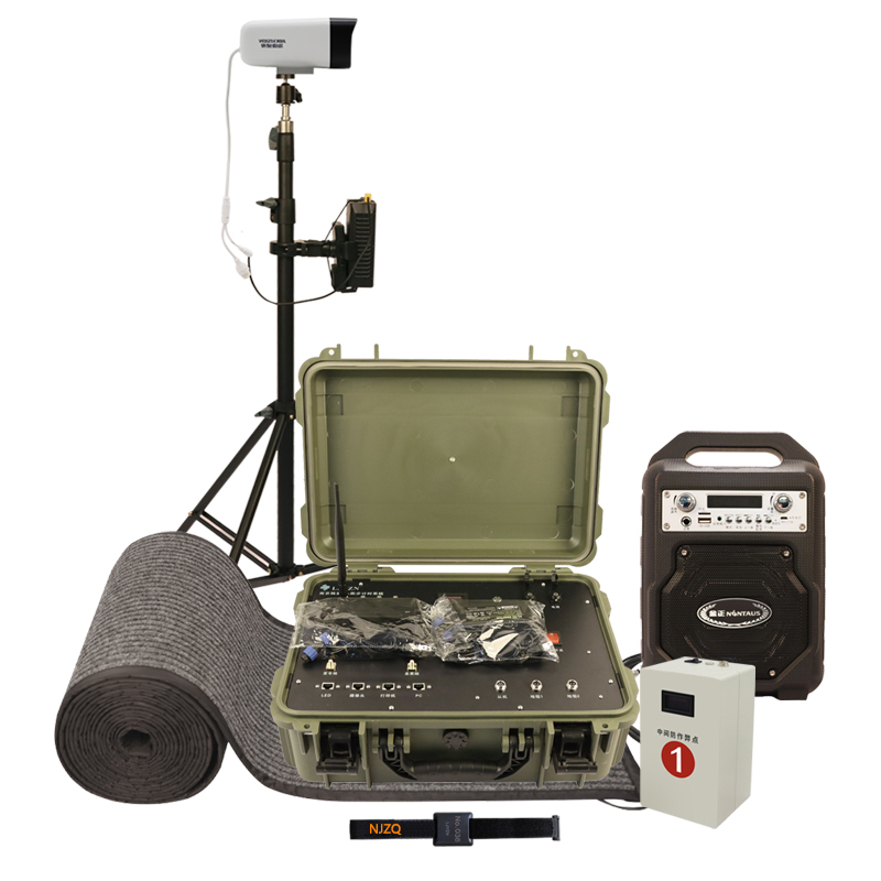 LJYZN 智能中长跑径赛测试系统跑步电子测试仪体能考核终端电子计时系统3000米5000米训考一体化系统