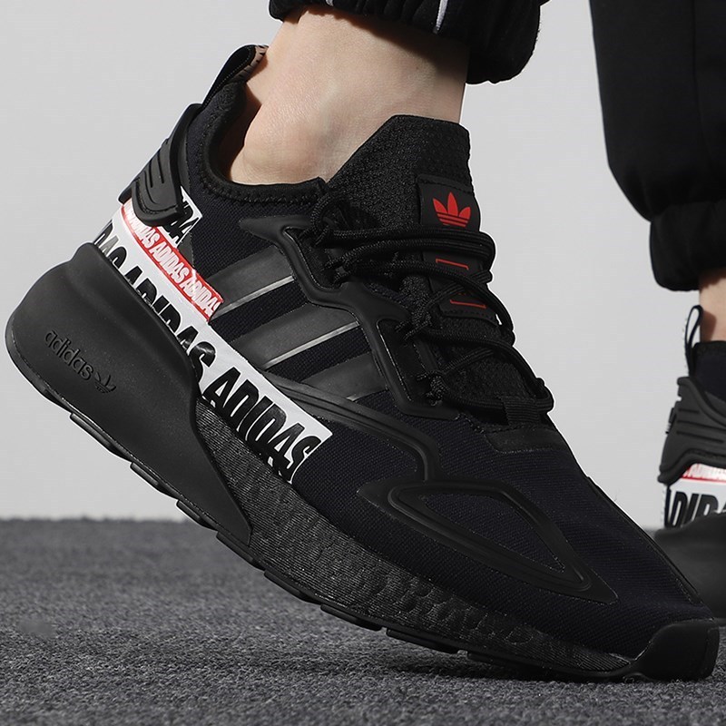 Adidas/阿迪达斯三叶草 男鞋21年新款ZX 2K BOOST舒适透气运动休闲鞋 FX7038