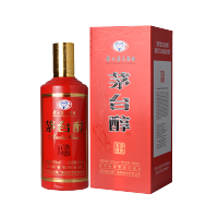 茅台醇 盛世红白酒 53度500ml*1 盒装 酱香型白酒 入口柔顺