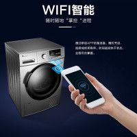 小天鹅(LittleSwan)烘干机滚筒烘干机热泵式 9公斤大容量 家用消毒 除菌除螨 衣干即停快烘20分钟 H02WY