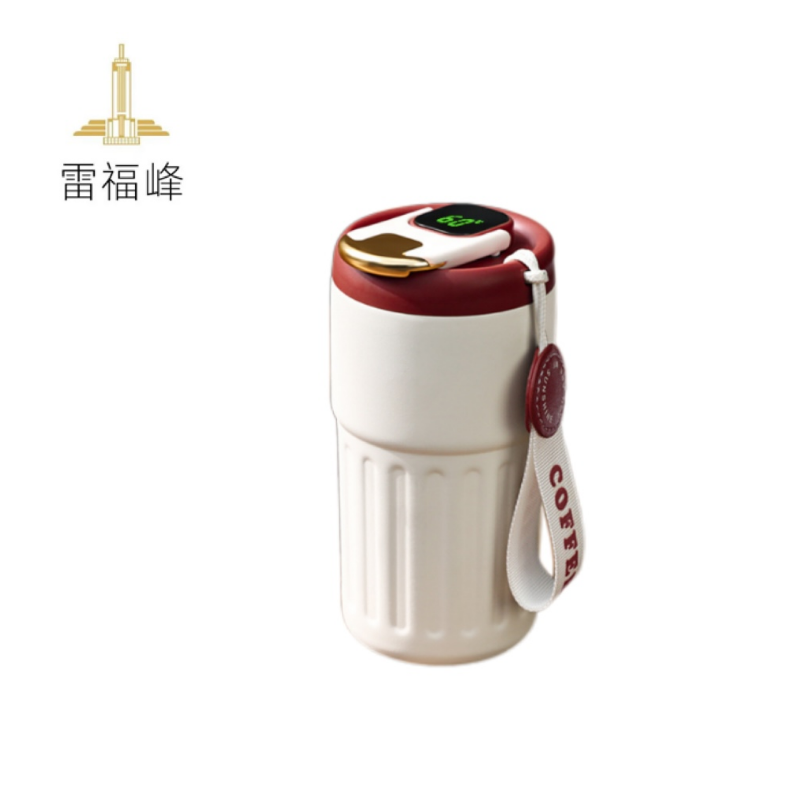 雷福峰316内胆不锈钢便携式保温杯450ML酒红色/个高清大图