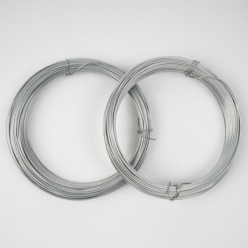 好企来 电镀锌铁丝10号 22.5kg 盘高清大图