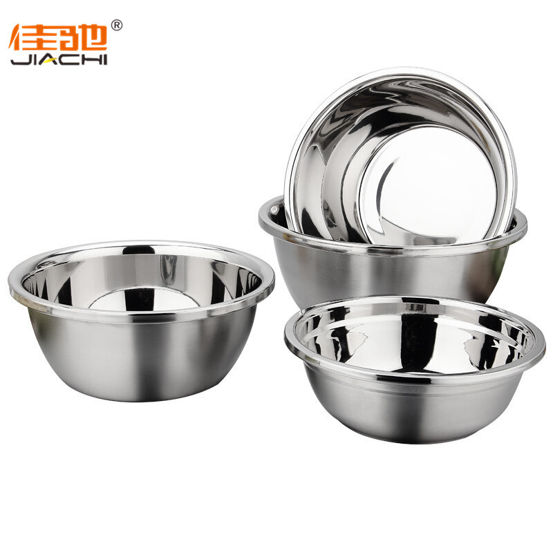 佳驰 朗威乐系列加厚不锈钢厨房家用盆 四件套 LW-0080
