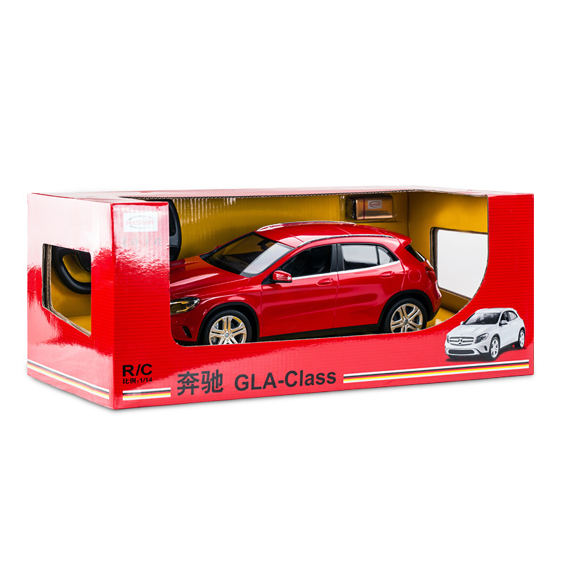 星辉(Rastar)1:14奔驰GLA-CLASS动态遥控车70300红色 男孩儿童玩具车模