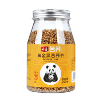 买2送1 明芽苦荞茶四川大凉山黄金苦荞茶正品罐装花草茶花茶250g