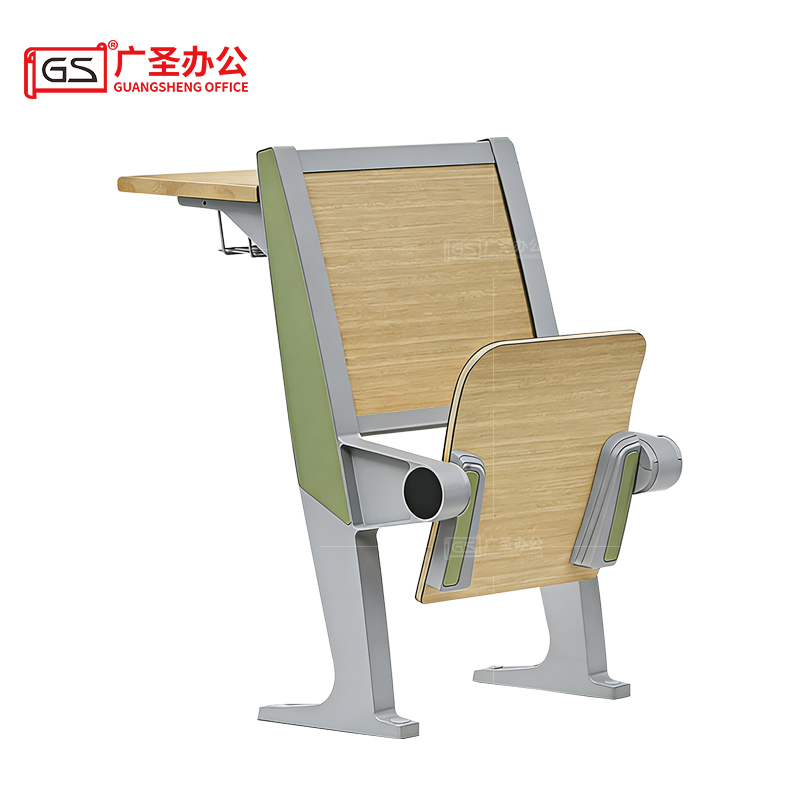 GS 阶梯椅礼堂椅中排带写字板 GSKY37高清大图