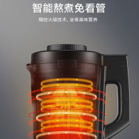 苏泊尔(SUPOR)可拆洗轻音破壁机家用智能预约加热破壁料理机榨汁机豆浆机自动清洗SP68R一机双杯