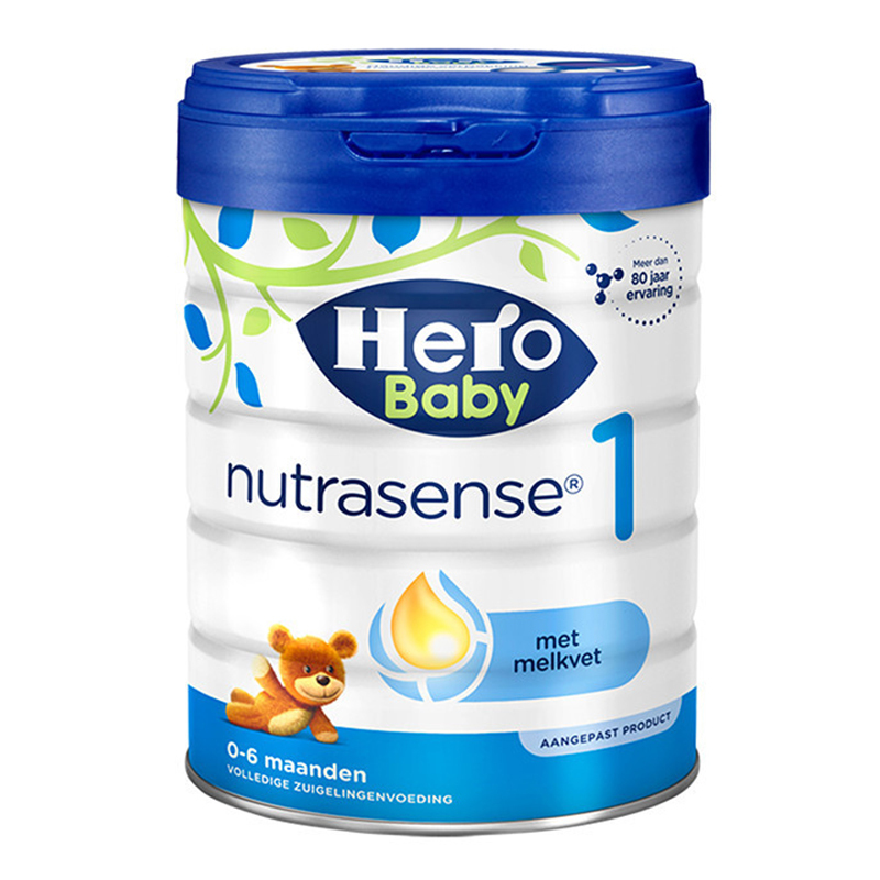 荷兰美素Hero Baby白金版原装进口婴幼儿一段奶粉800g/罐装 宝宝牛奶粉1段 适合0-6个月