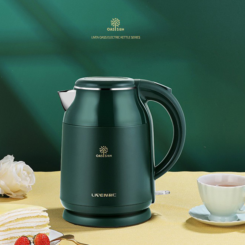 利仁电水壶1.8L双层防烫自动断电保温LPSH-60高清大图
