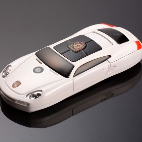 小汽车迷你跑车手机老人机老年机学生儿童商务直板按键超长待机|白色