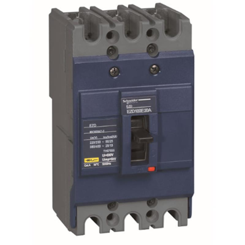 施耐德 Schneider Electric EZD630M4400PK 插入式塑壳断路器EZD630M4400PK高清大图